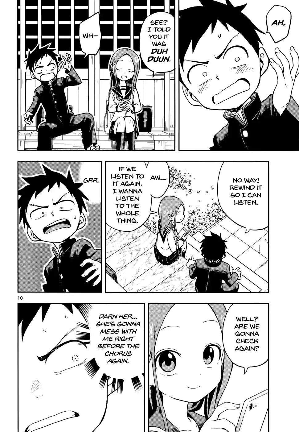 Karakai Jouzu no Takagi san Ch. 113 Chorus
