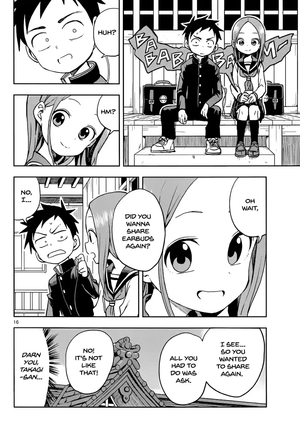 Karakai Jouzu no Takagi san Ch. 113 Chorus