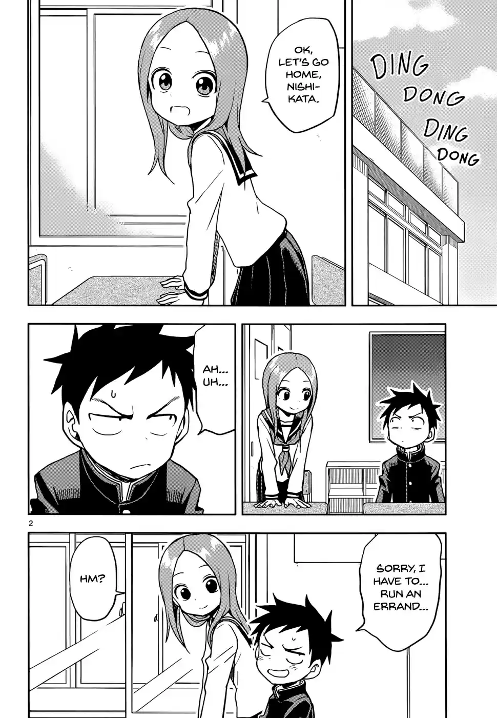 Karakai Jouzu no Takagi san Ch. 114 Type