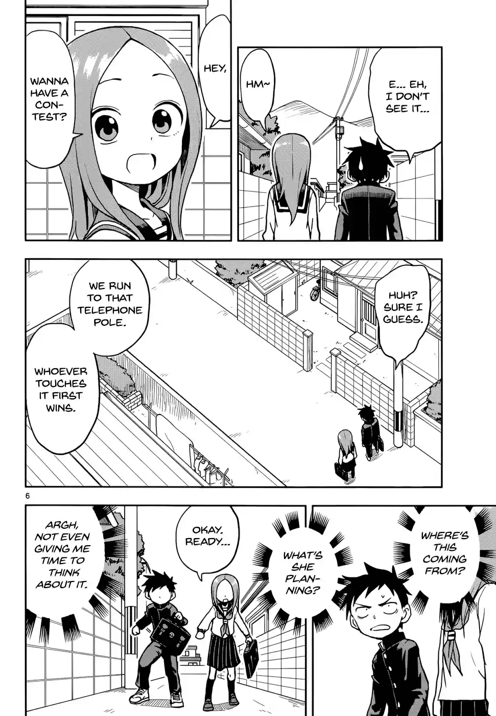 Karakai Jouzu no Takagi san Ch. 114 Type