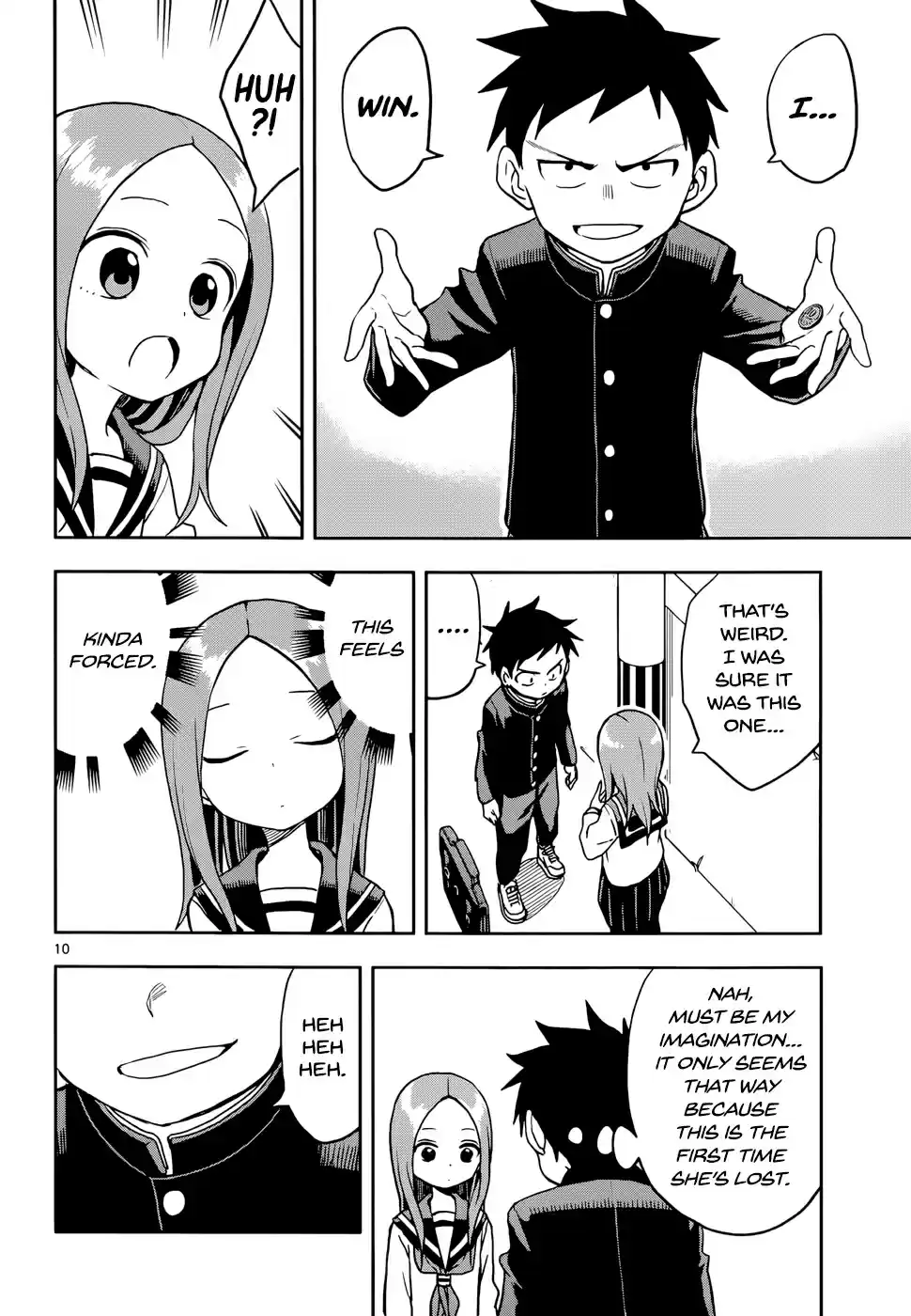 Karakai Jouzu no Takagi san Ch. 114 Type