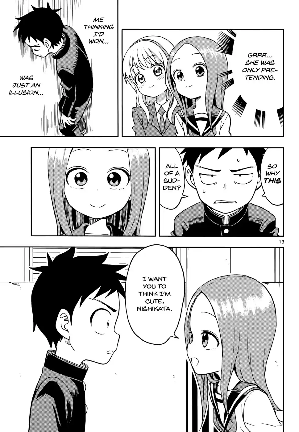 Karakai Jouzu no Takagi san Ch. 114 Type