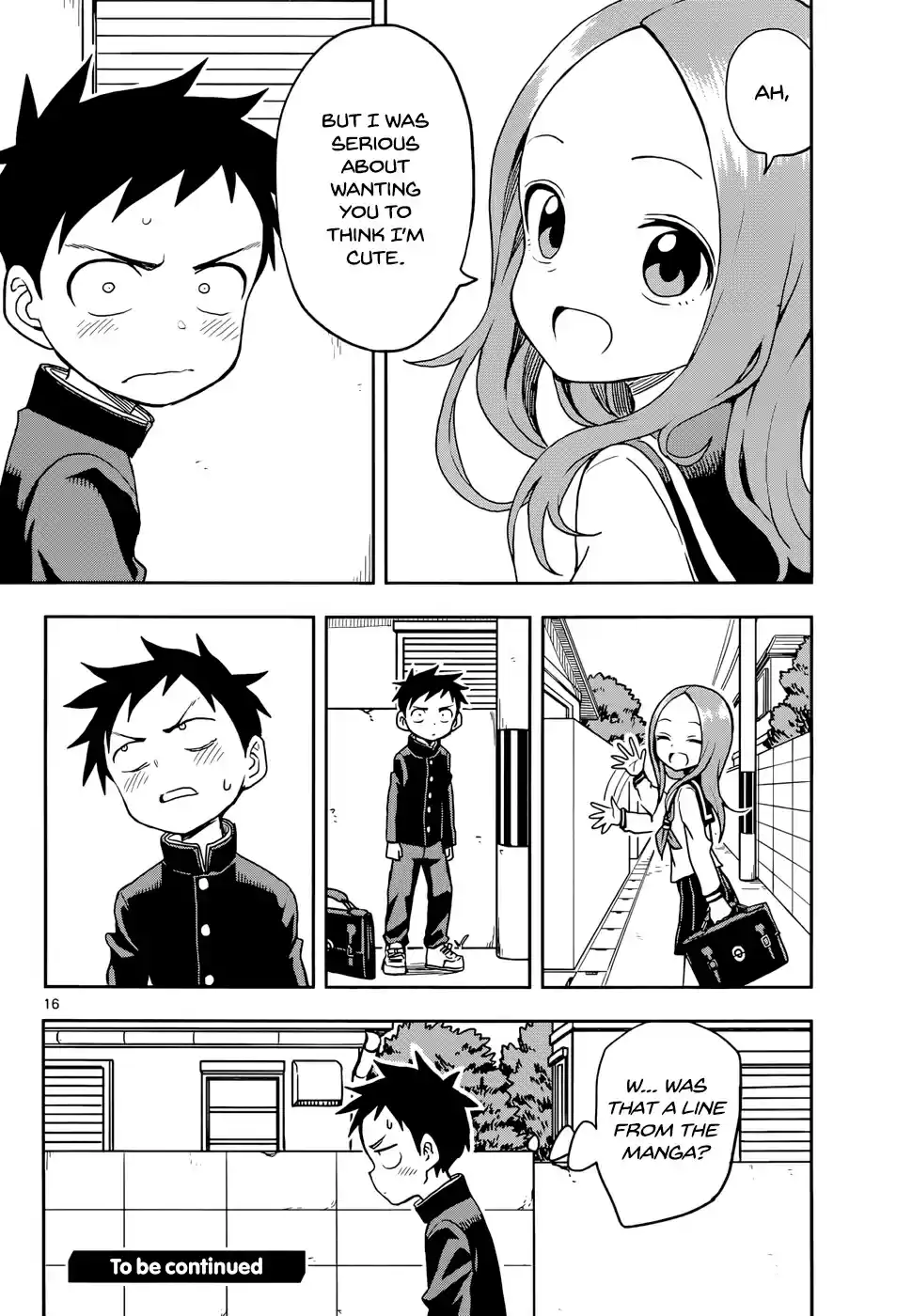 Karakai Jouzu no Takagi san Ch. 114 Type