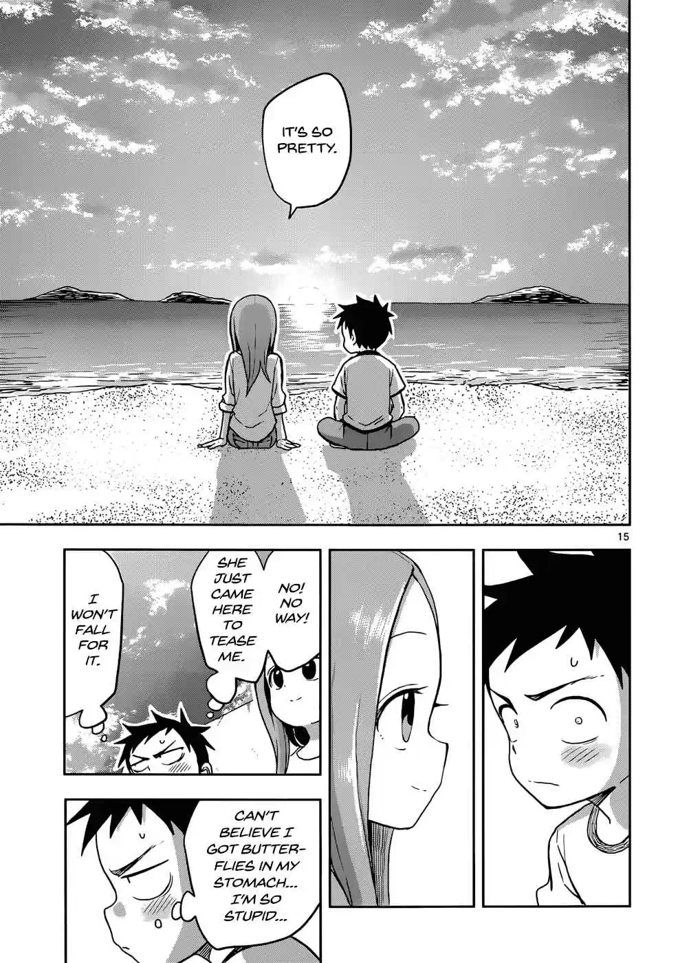 Karakai Jouzu no Takagi san Ch. 115 Sunset