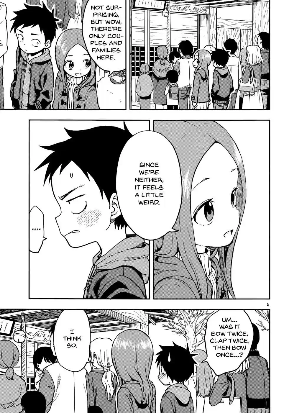 Karakai Jouzu no Takagi san Ch. 116 Hatsumode