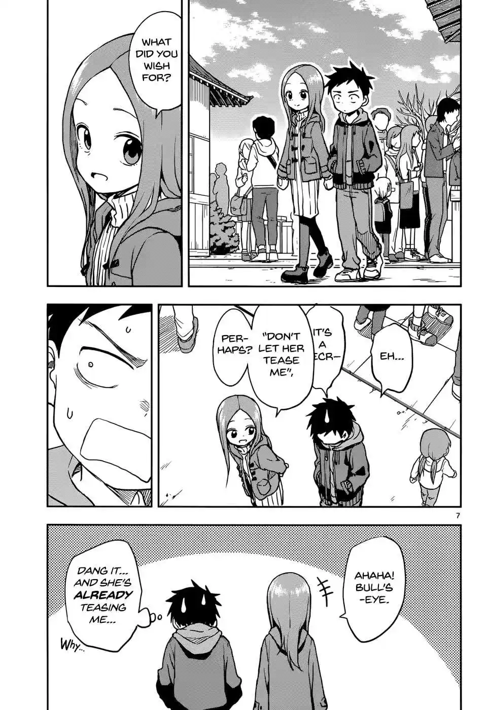 Karakai Jouzu no Takagi san Ch. 116 Hatsumode