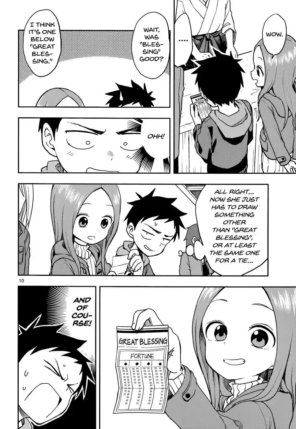 Karakai Jouzu no Takagi san Ch. 116 Hatsumode