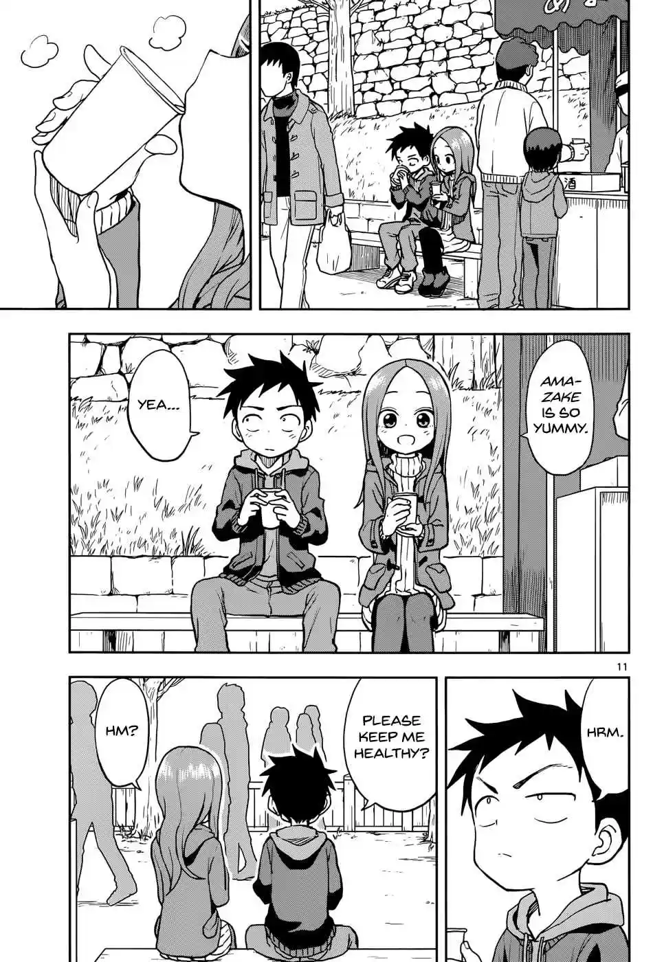 Karakai Jouzu no Takagi san Ch. 116 Hatsumode