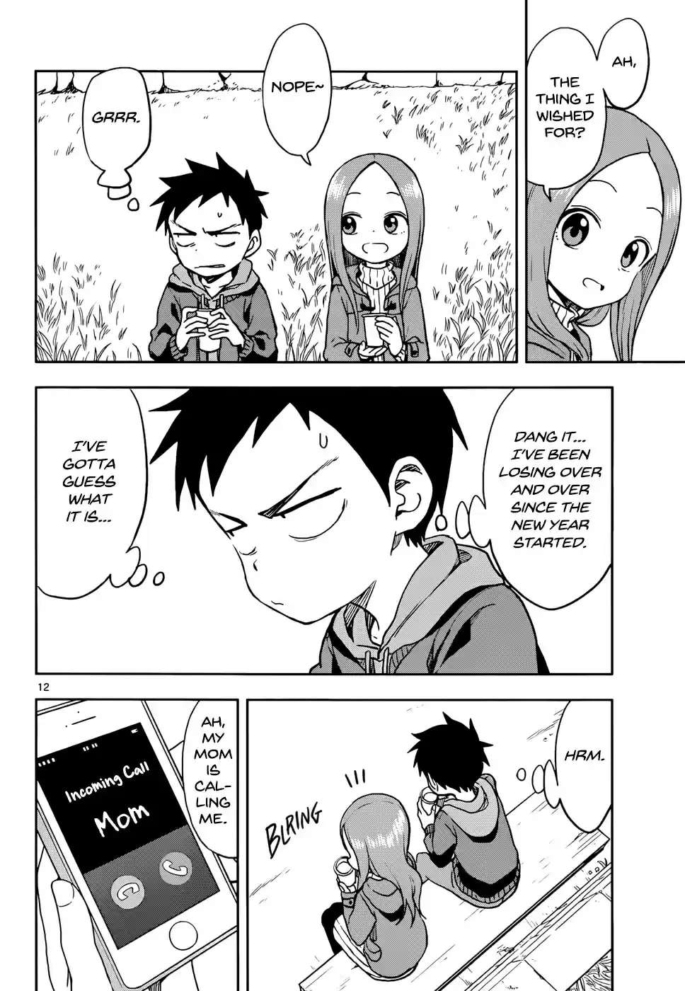 Karakai Jouzu no Takagi san Ch. 116 Hatsumode