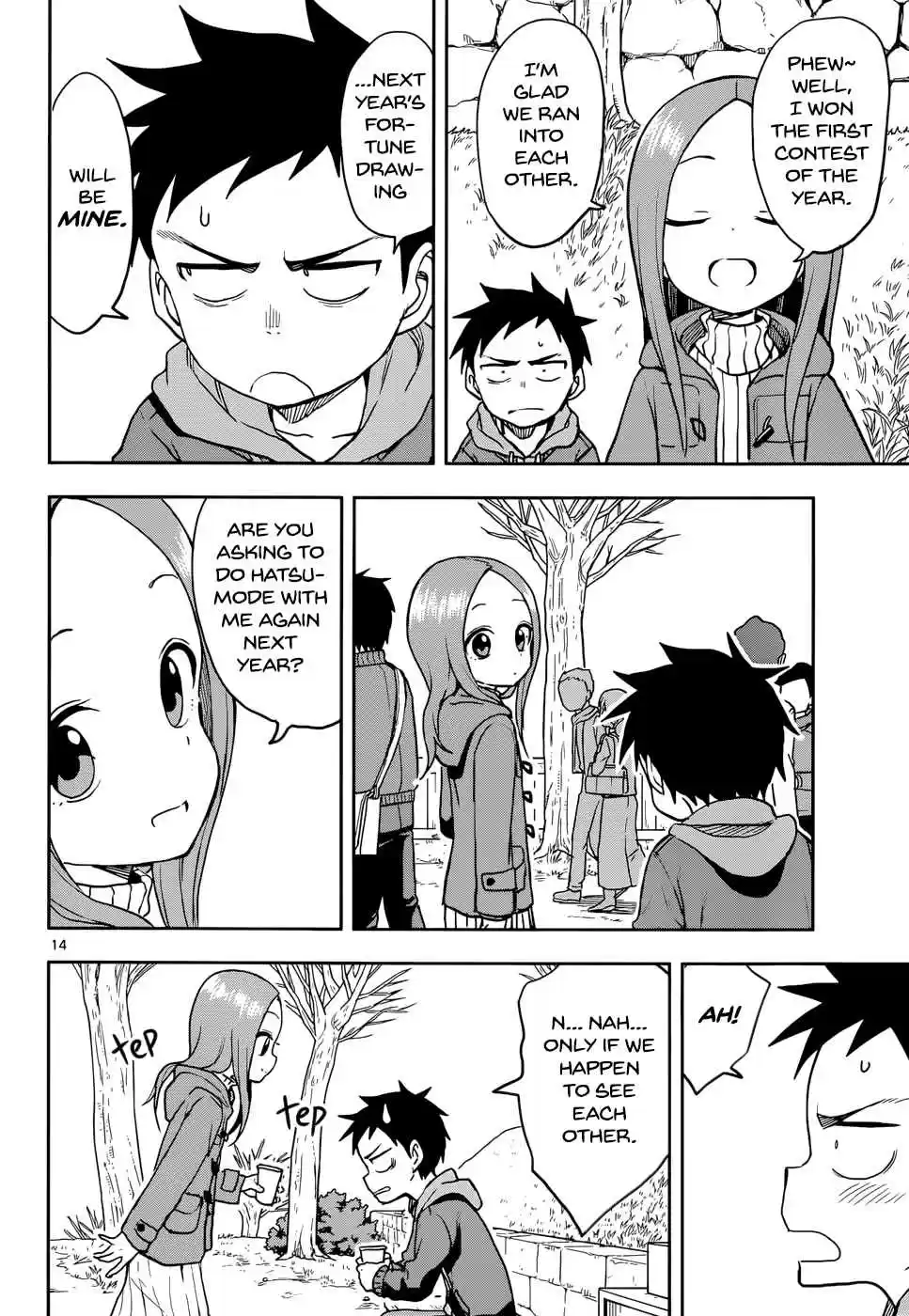 Karakai Jouzu no Takagi san Ch. 116 Hatsumode