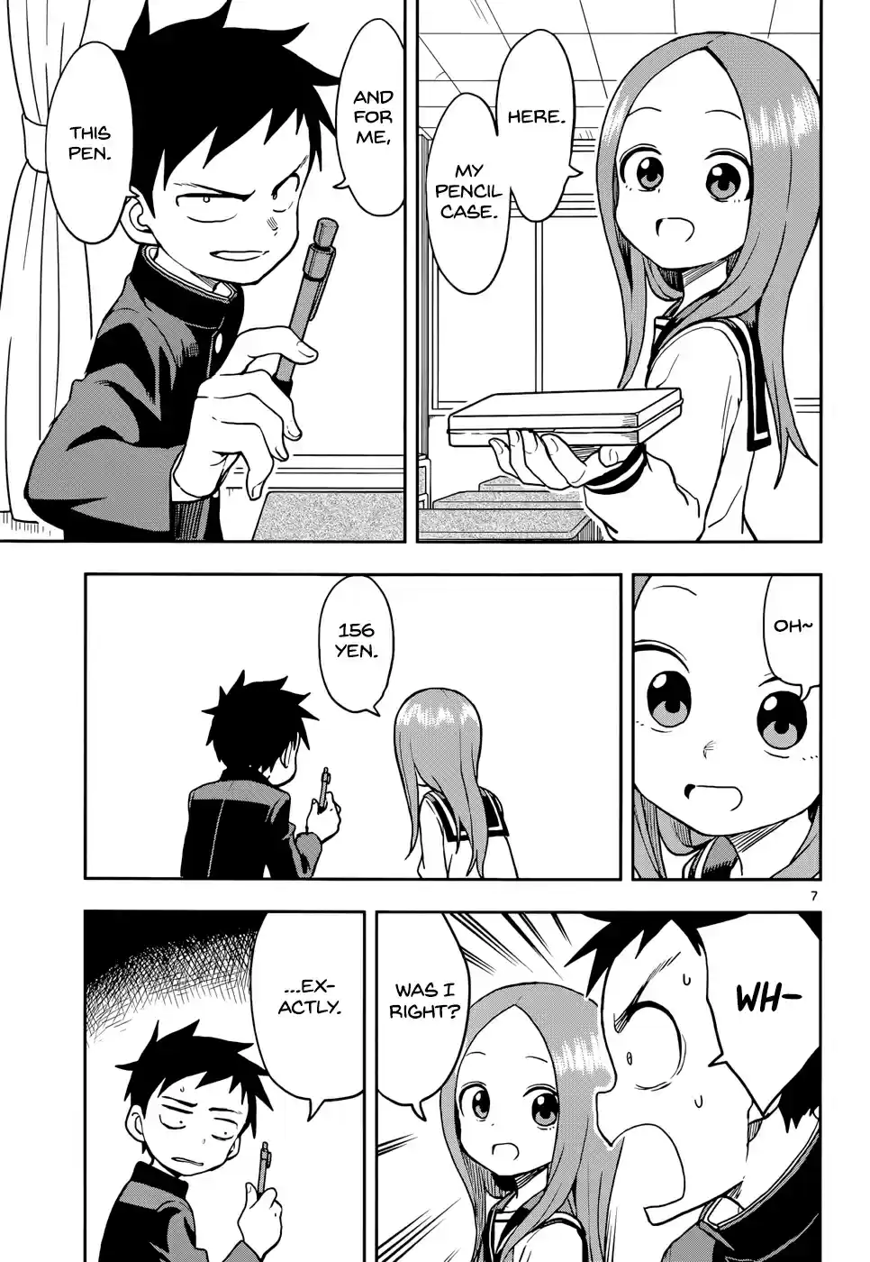 Karakai Jouzu no Takagi san Ch. 117 Price Guessing Game