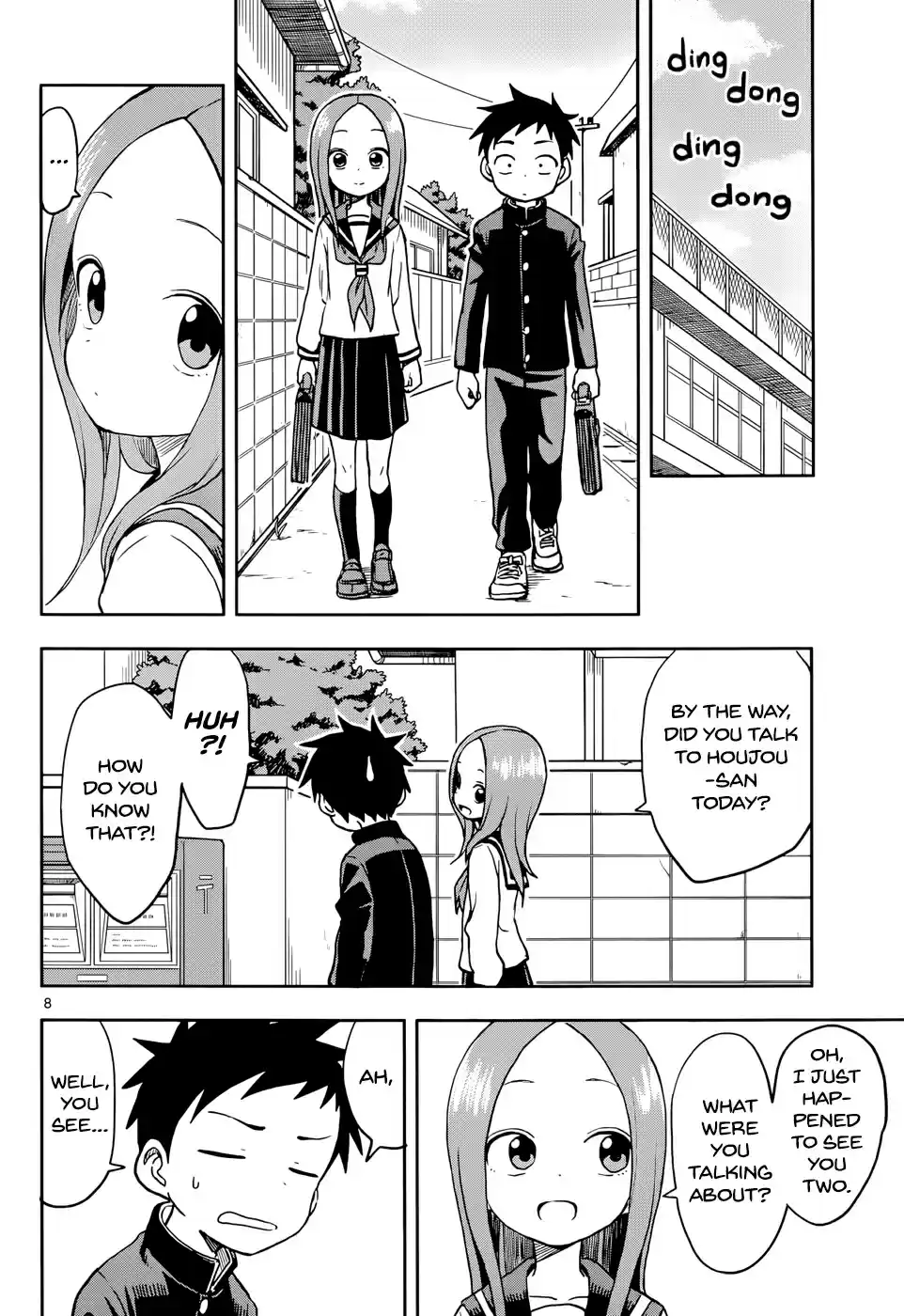 Karakai Jouzu no Takagi san Ch. 118 Advice
