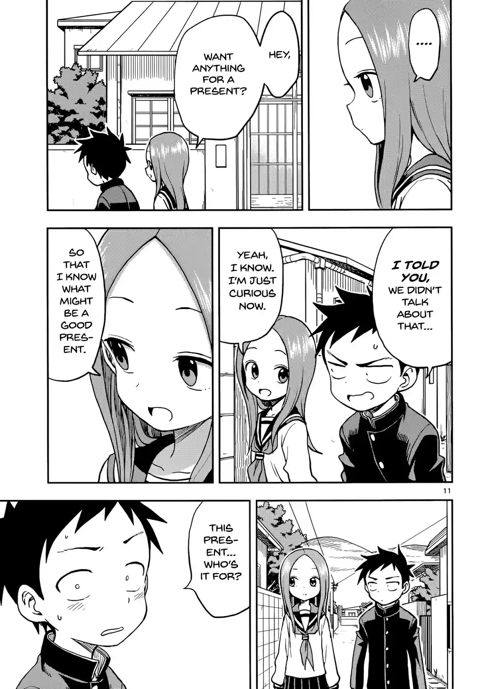 Karakai Jouzu no Takagi san Ch. 118 Advice