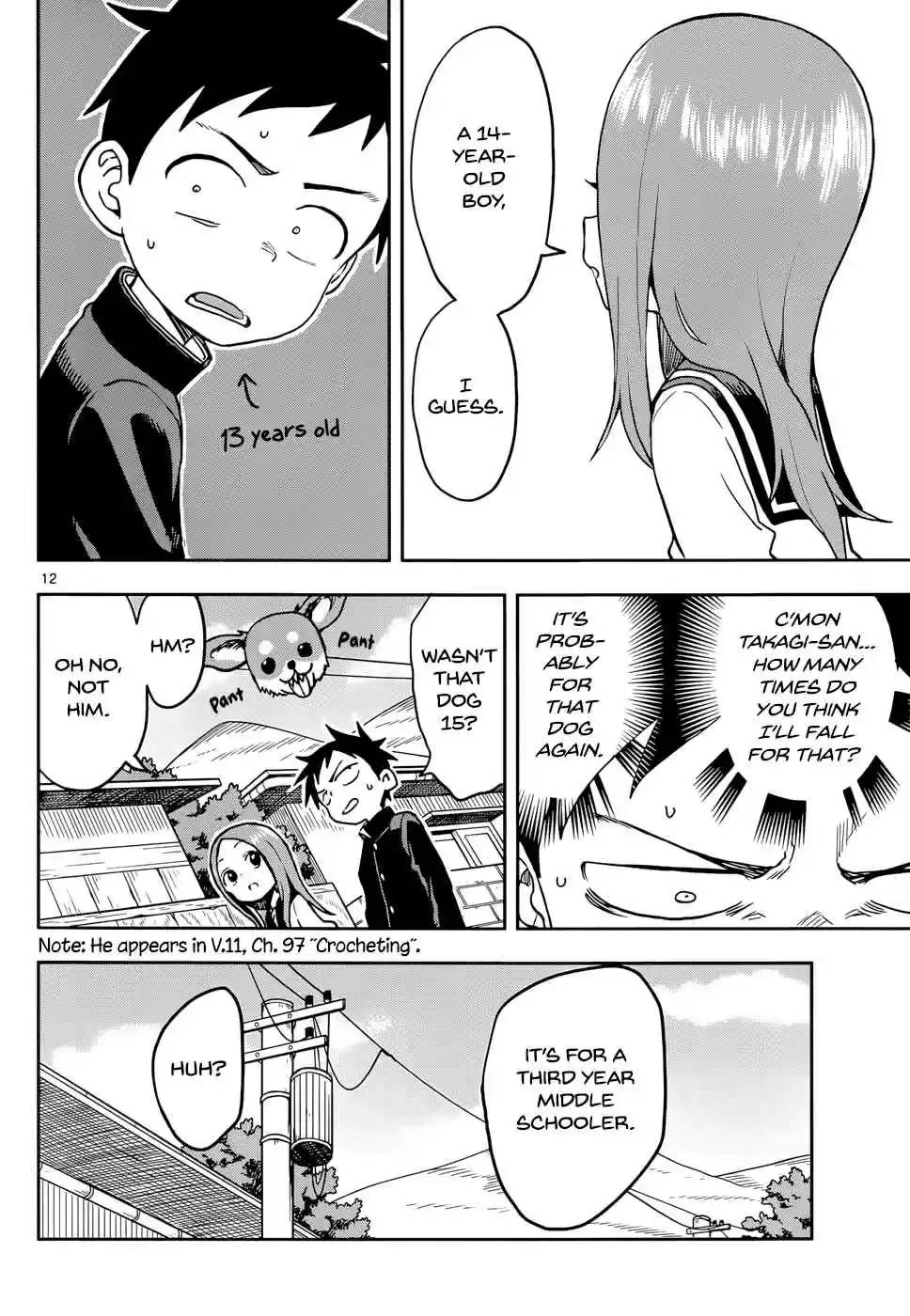 Karakai Jouzu no Takagi san Ch. 118 Advice