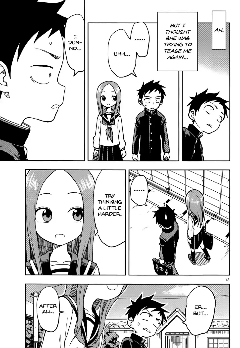 Karakai Jouzu no Takagi san Ch. 118 Advice