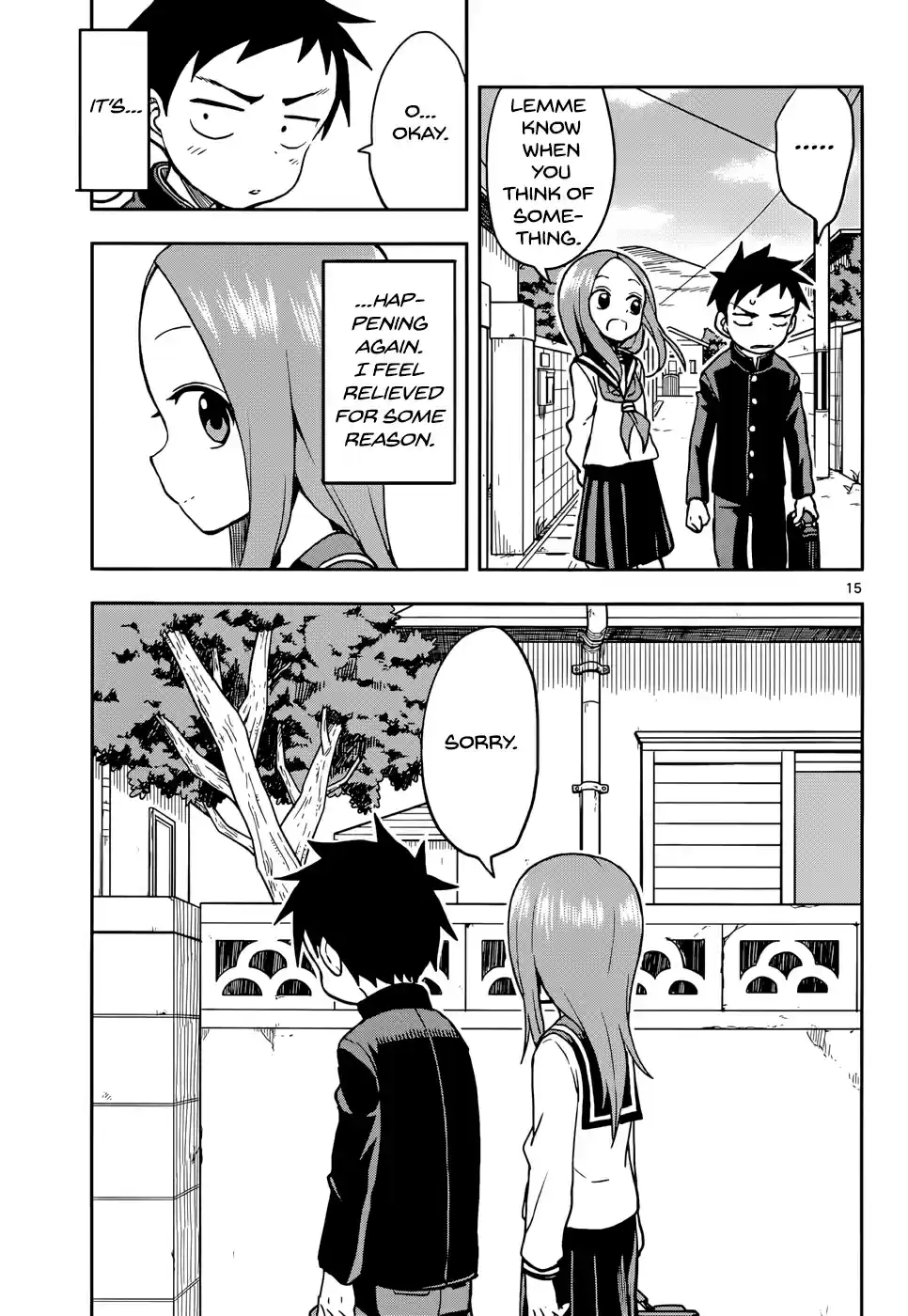 Karakai Jouzu no Takagi san Ch. 118 Advice