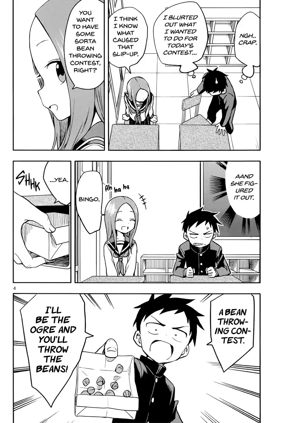 Karakai Jouzu no Takagi san Ch. 121 Bean Throwing