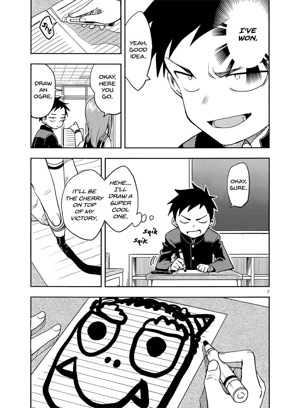 Karakai Jouzu no Takagi san Ch. 121 Bean Throwing