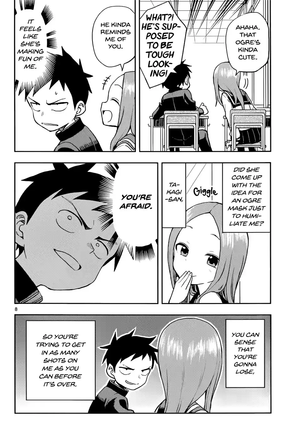 Karakai Jouzu no Takagi san Ch. 121 Bean Throwing