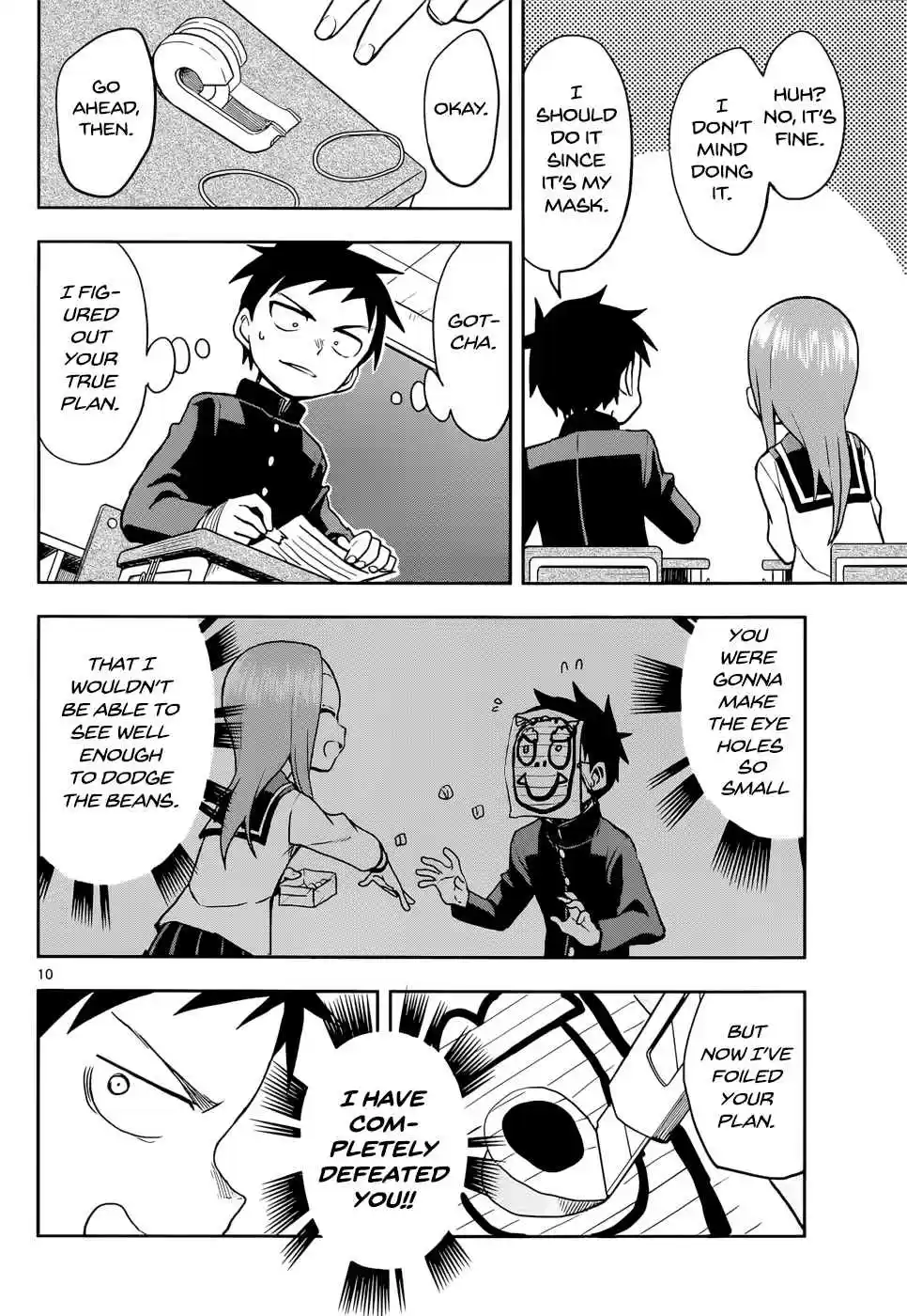 Karakai Jouzu no Takagi san Ch. 121 Bean Throwing