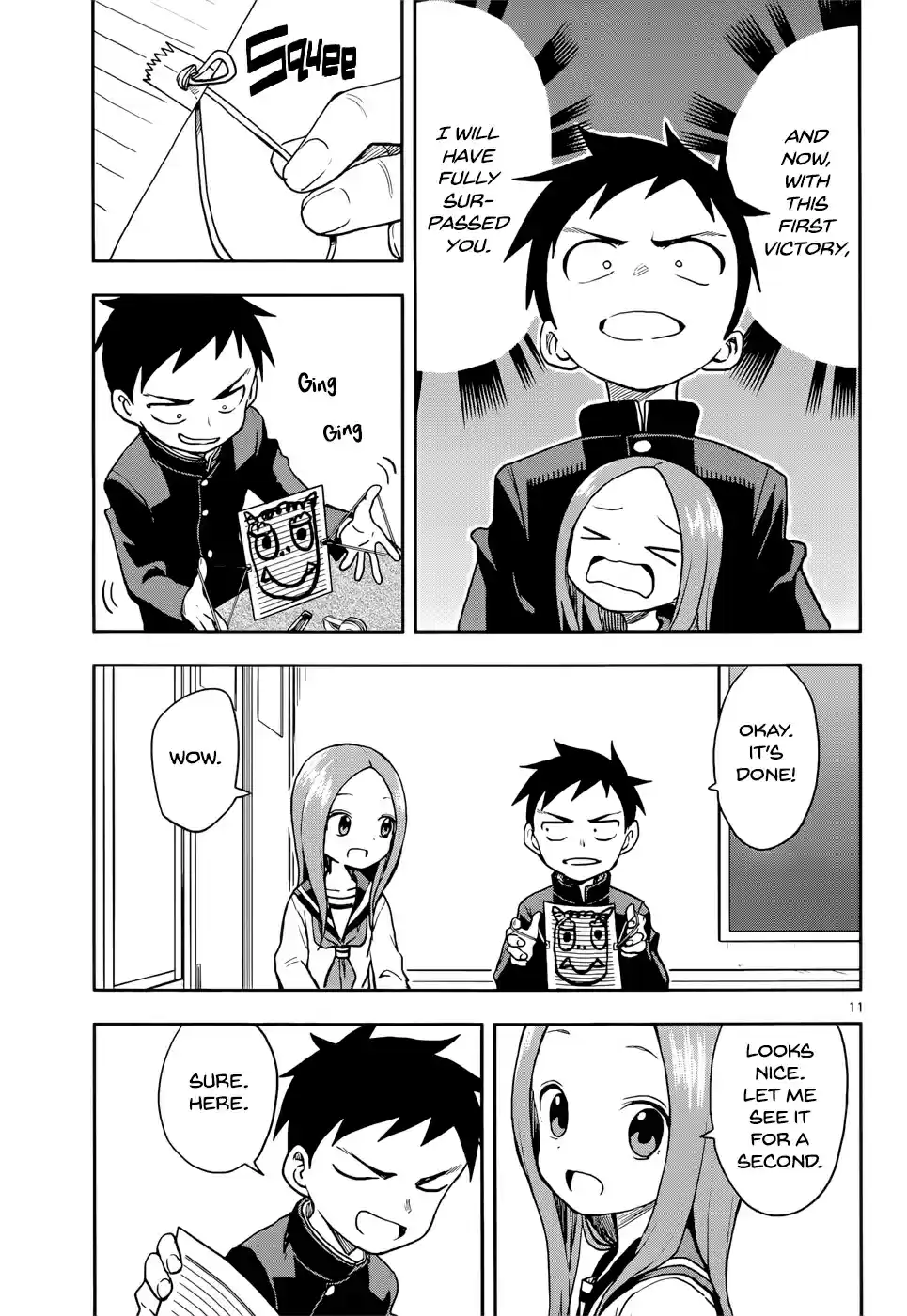 Karakai Jouzu no Takagi san Ch. 121 Bean Throwing
