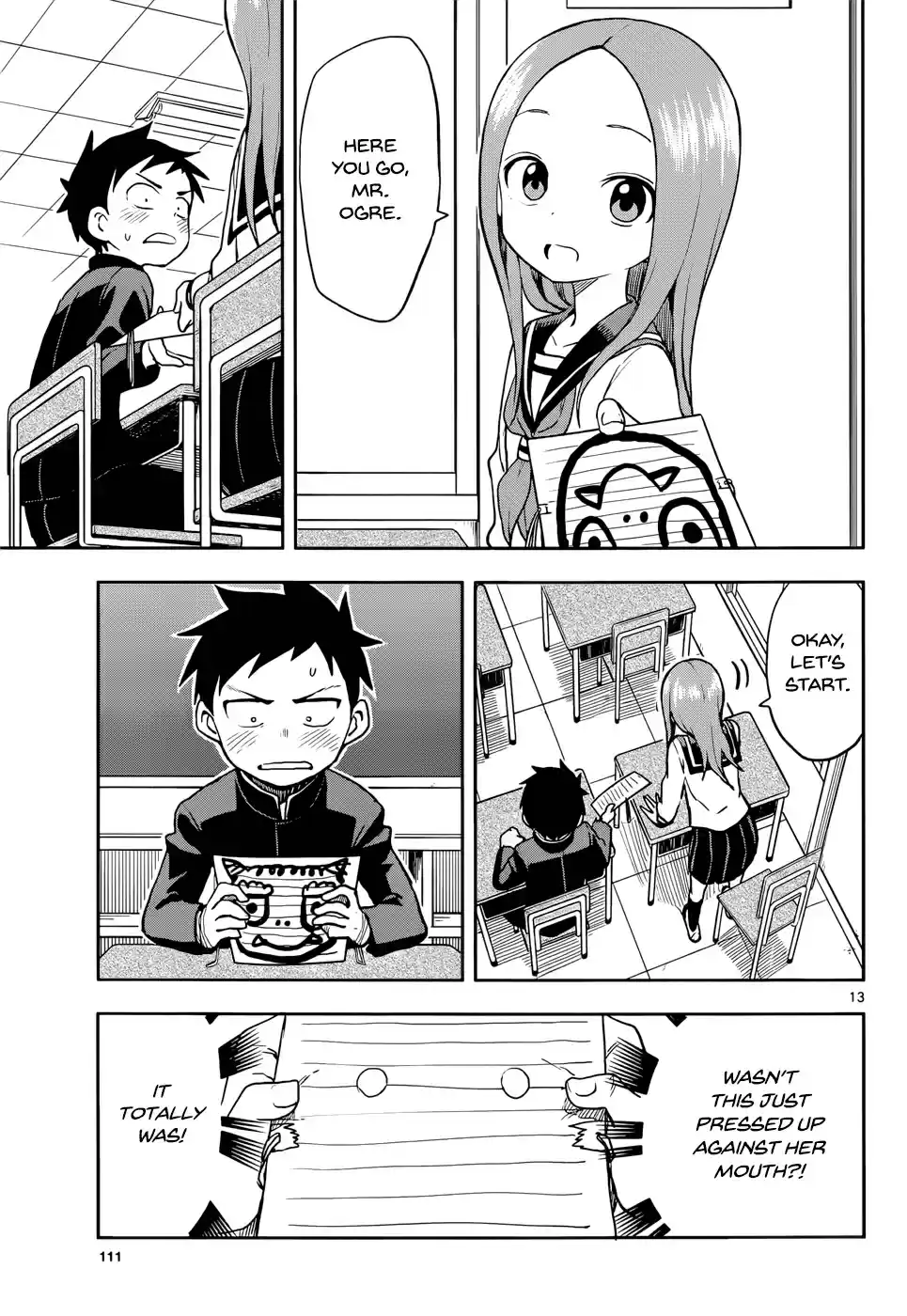 Karakai Jouzu no Takagi san Ch. 121 Bean Throwing