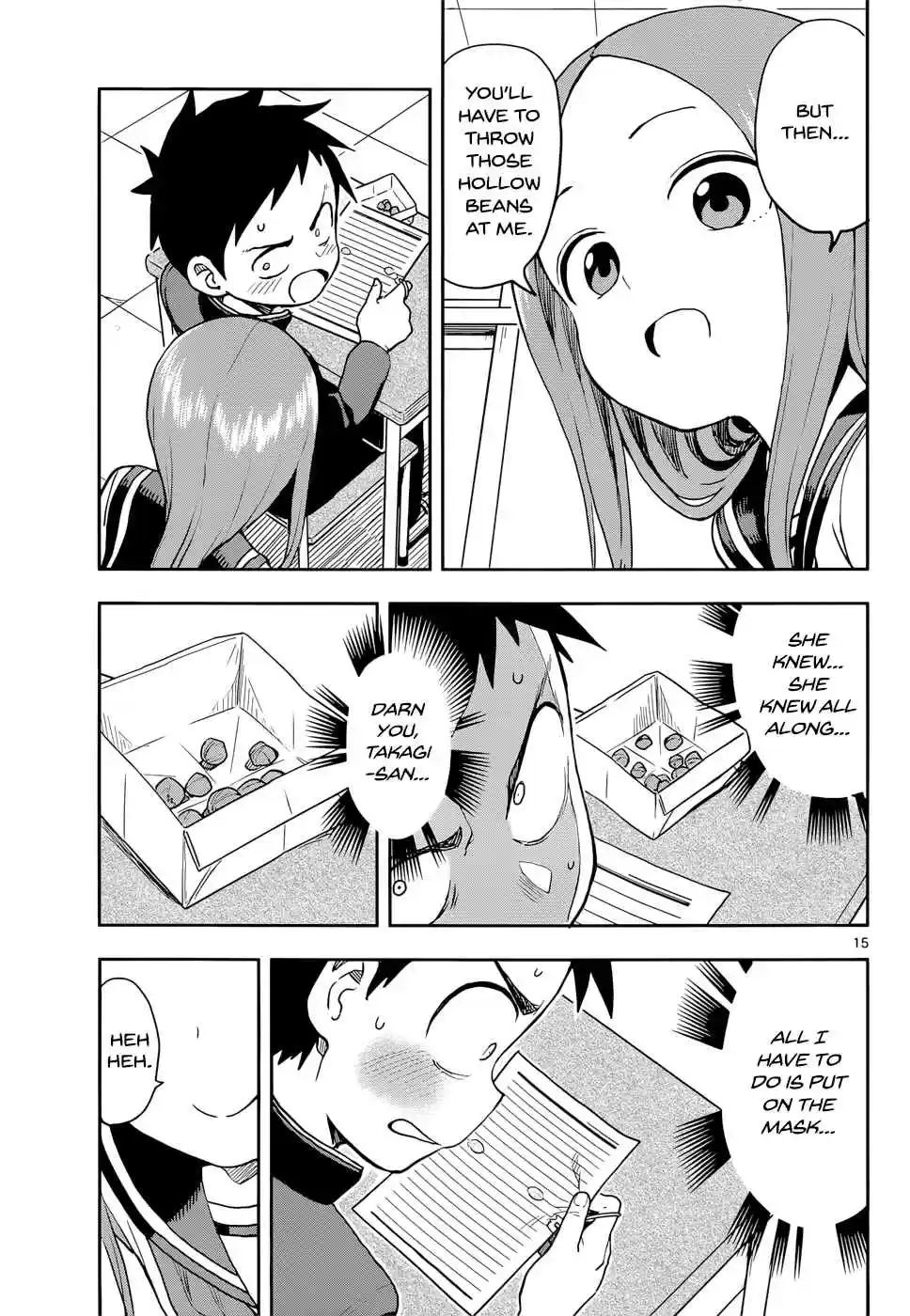 Karakai Jouzu no Takagi san Ch. 121 Bean Throwing