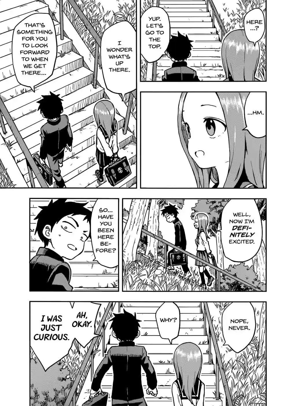 Karakai Jouzu no Takagi san Ch. 122 Detour (Part 1)