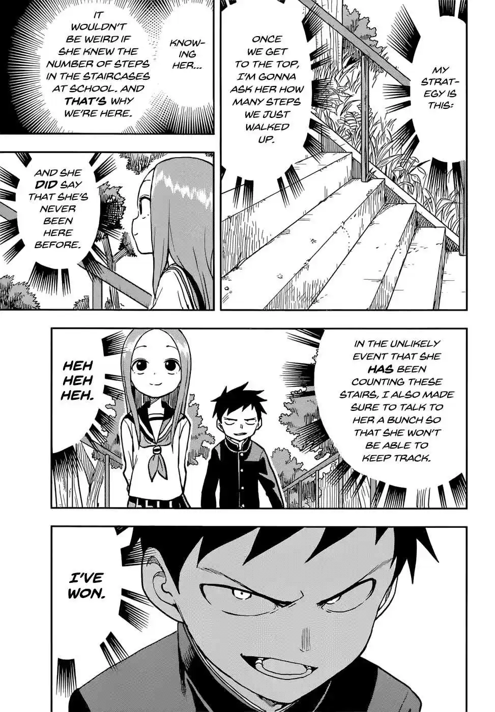Karakai Jouzu no Takagi san Ch. 122 Detour (Part 1)