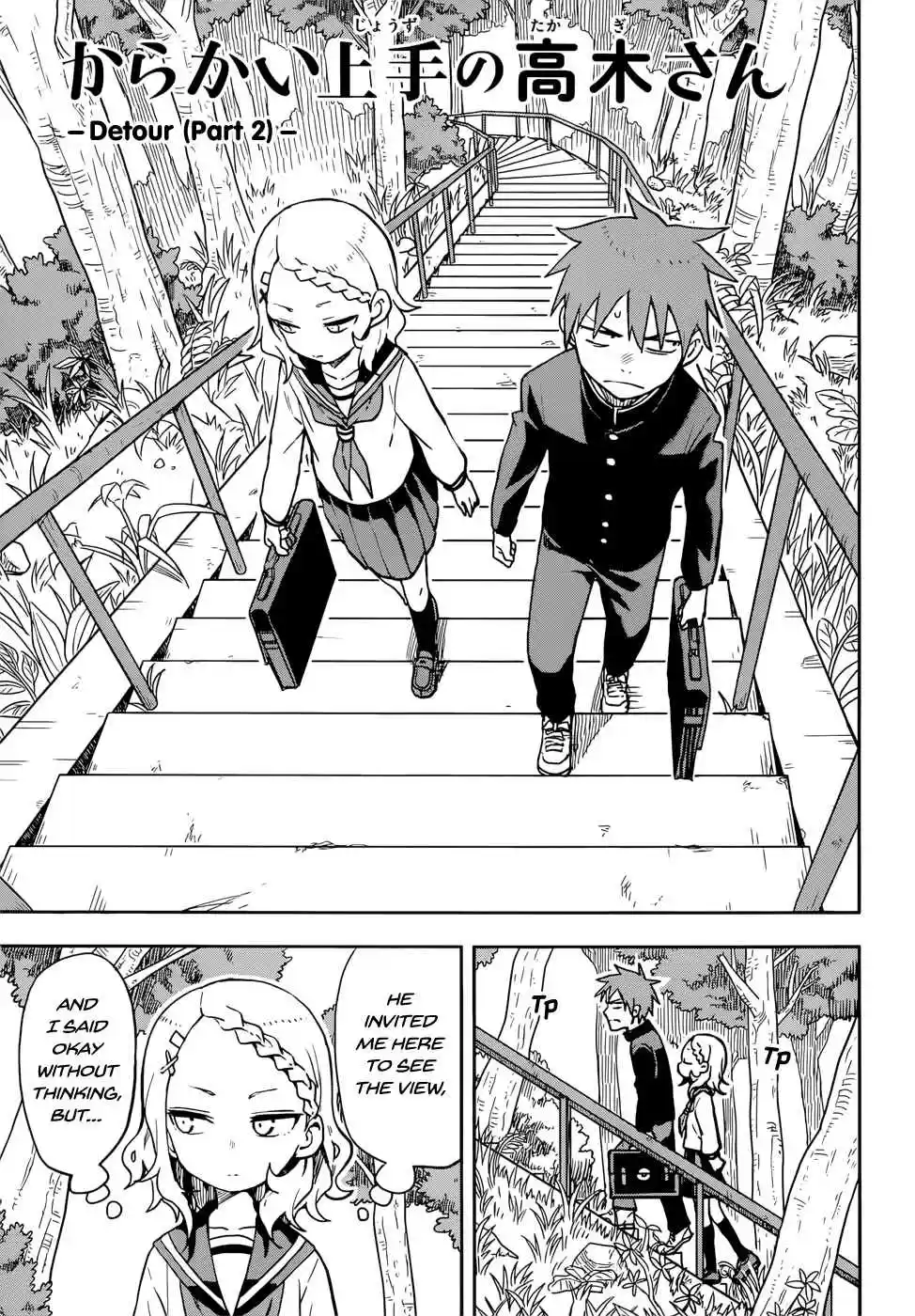 Karakai Jouzu no Takagi san Ch. 123 Detour (Part 2)