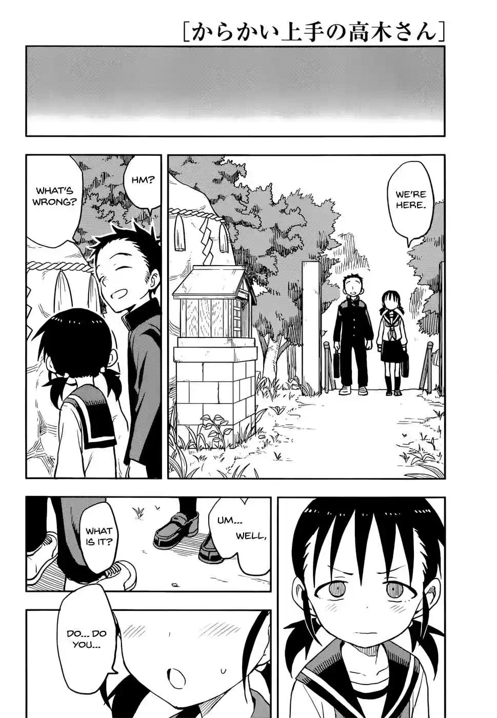 Karakai Jouzu no Takagi san Ch. 124 Detour (Part 3)