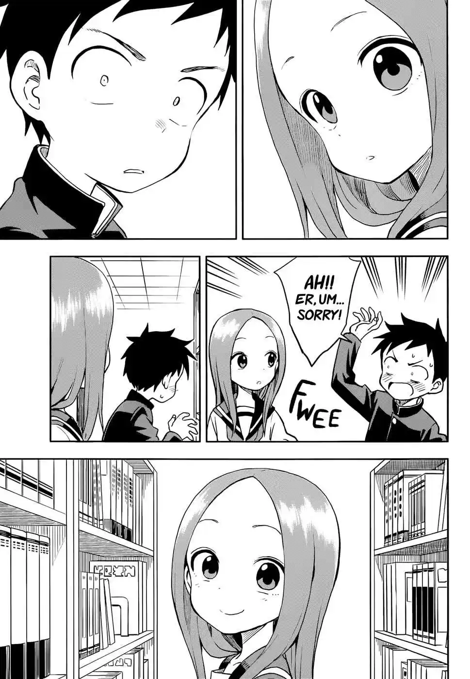 Karakai Jouzu no Takagi san Ch. 127 Reflexes