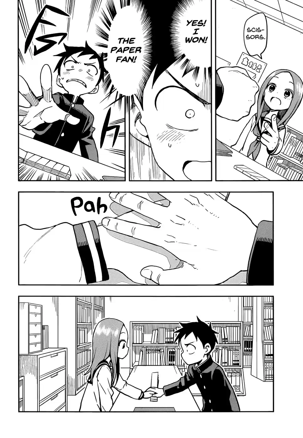 Karakai Jouzu no Takagi san Ch. 127 Reflexes