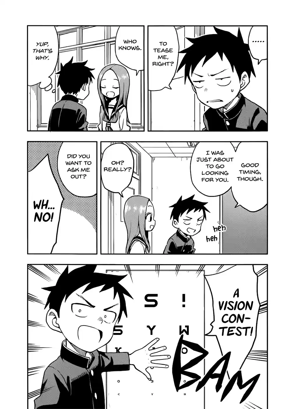 Karakai Jouzu no Takagi san Ch. 128 Vision Contest