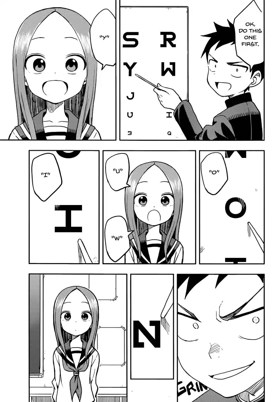 Karakai Jouzu no Takagi san Ch. 128 Vision Contest