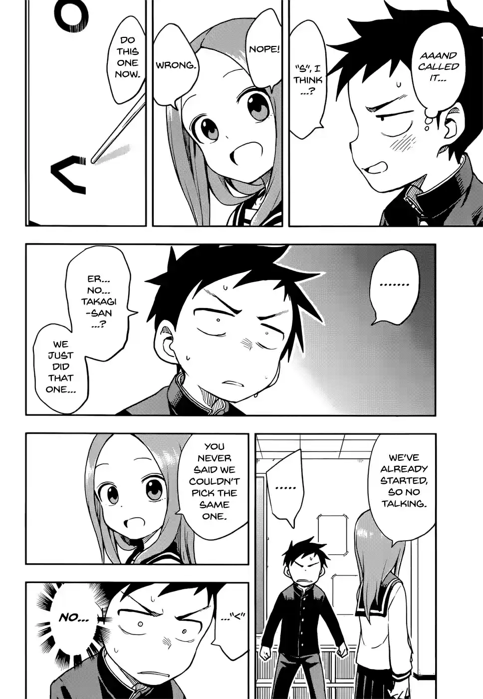 Karakai Jouzu no Takagi san Ch. 128 Vision Contest
