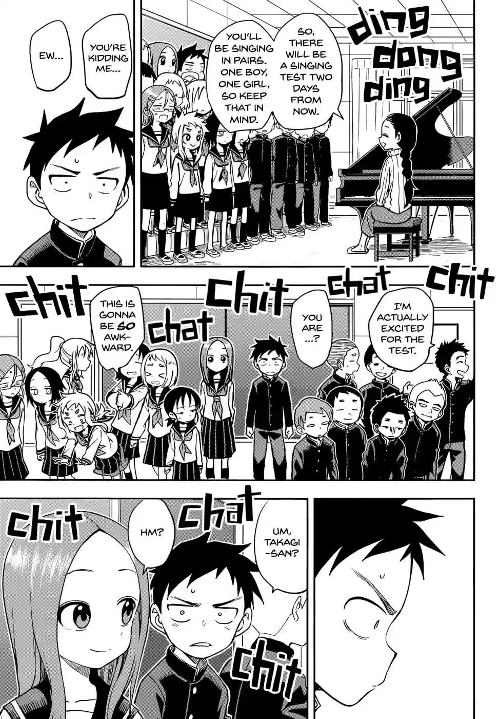 Karakai Jouzu no Takagi san Ch. 129 Behind the School