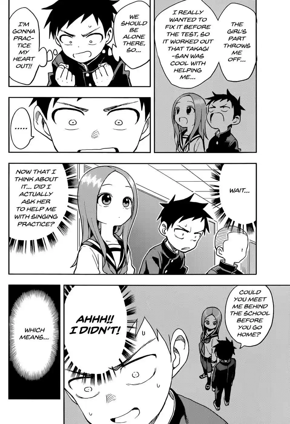 Karakai Jouzu no Takagi san Ch. 129 Behind the School