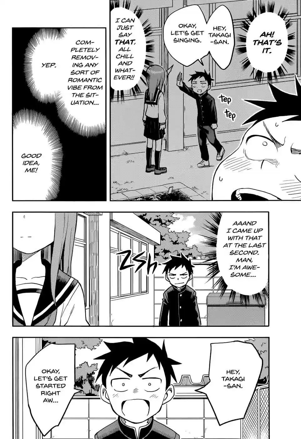 Karakai Jouzu no Takagi san Ch. 129 Behind the School