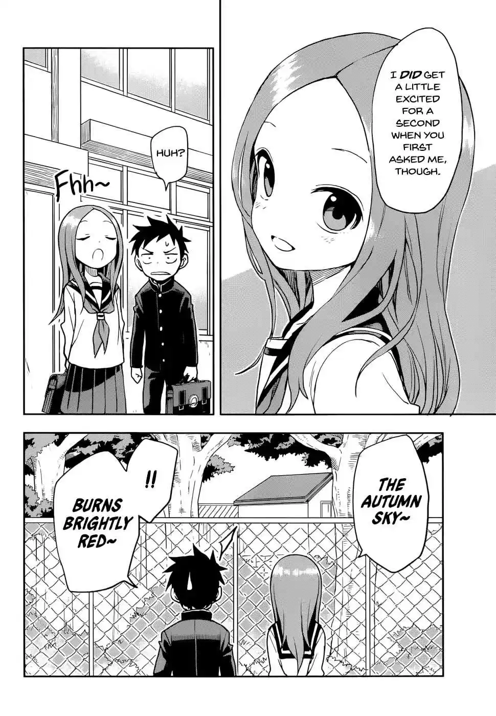Karakai Jouzu no Takagi san Ch. 129 Behind the School