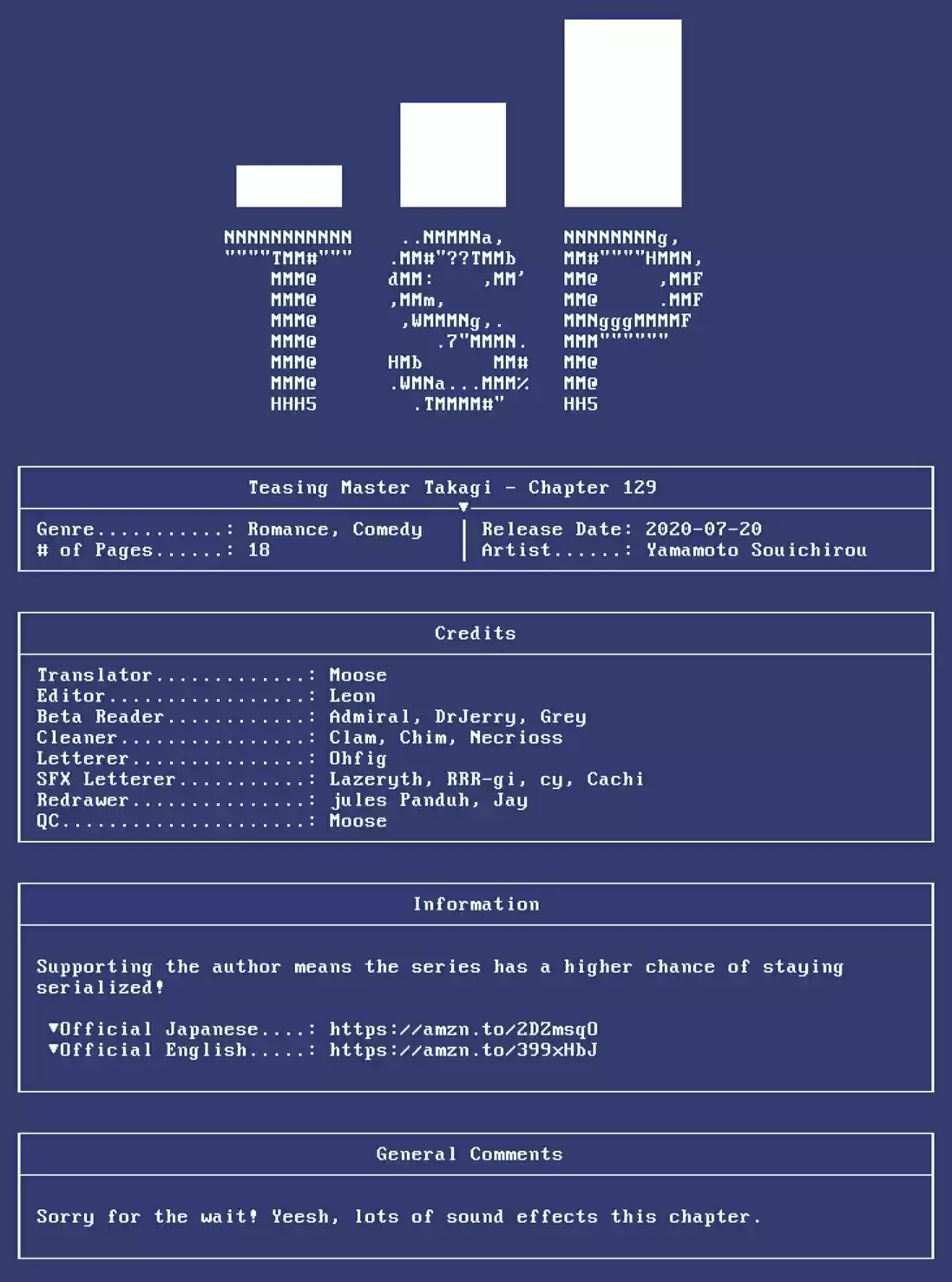 Karakai Jouzu no Takagi san Ch. 129 Behind the School