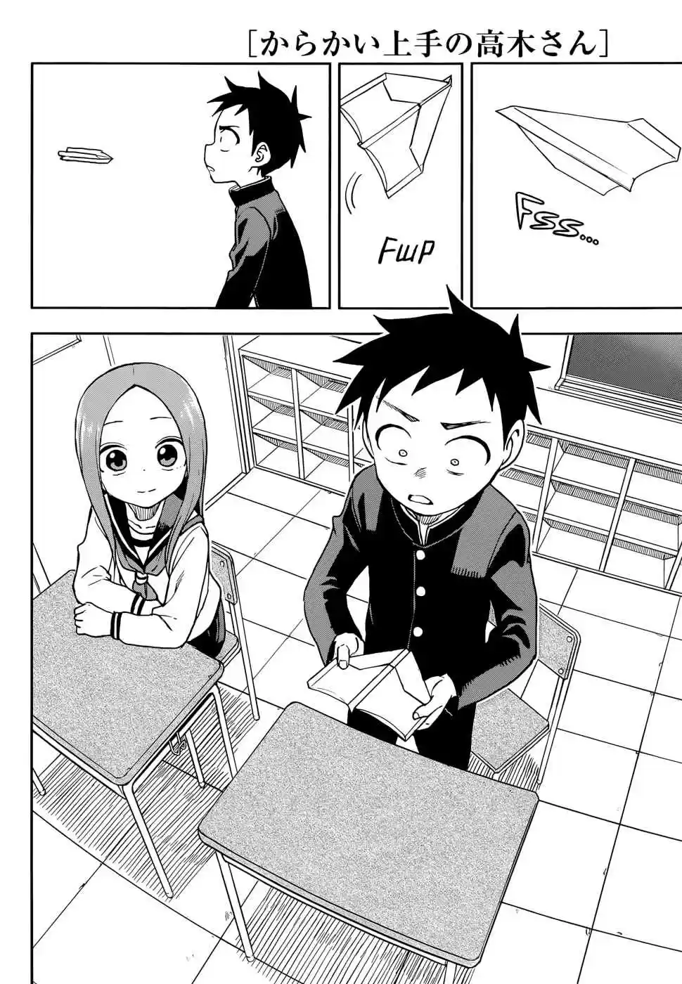 Karakai Jouzu no Takagi san Ch. 130 Paper Airplane
