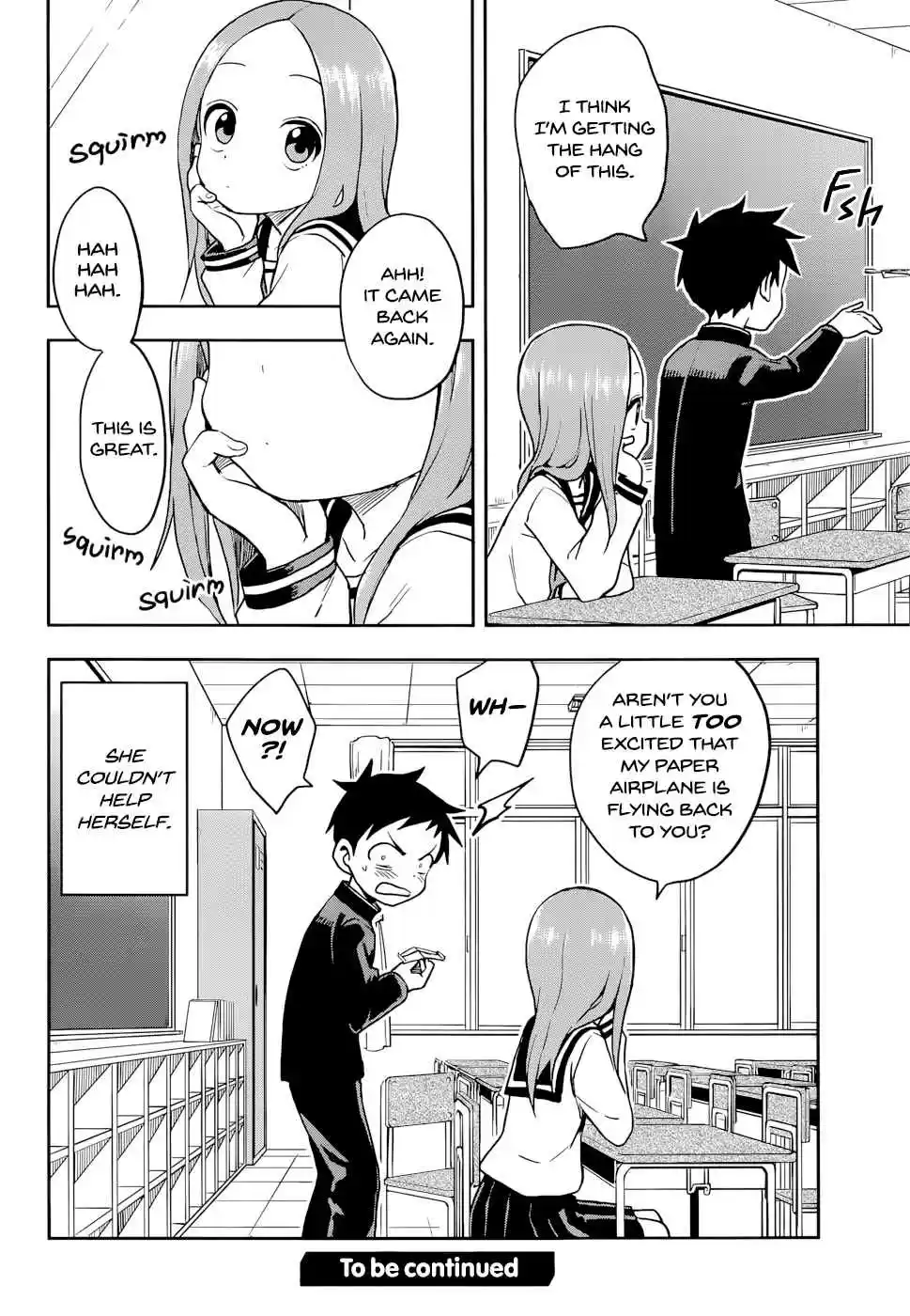 Karakai Jouzu no Takagi san Ch. 130 Paper Airplane