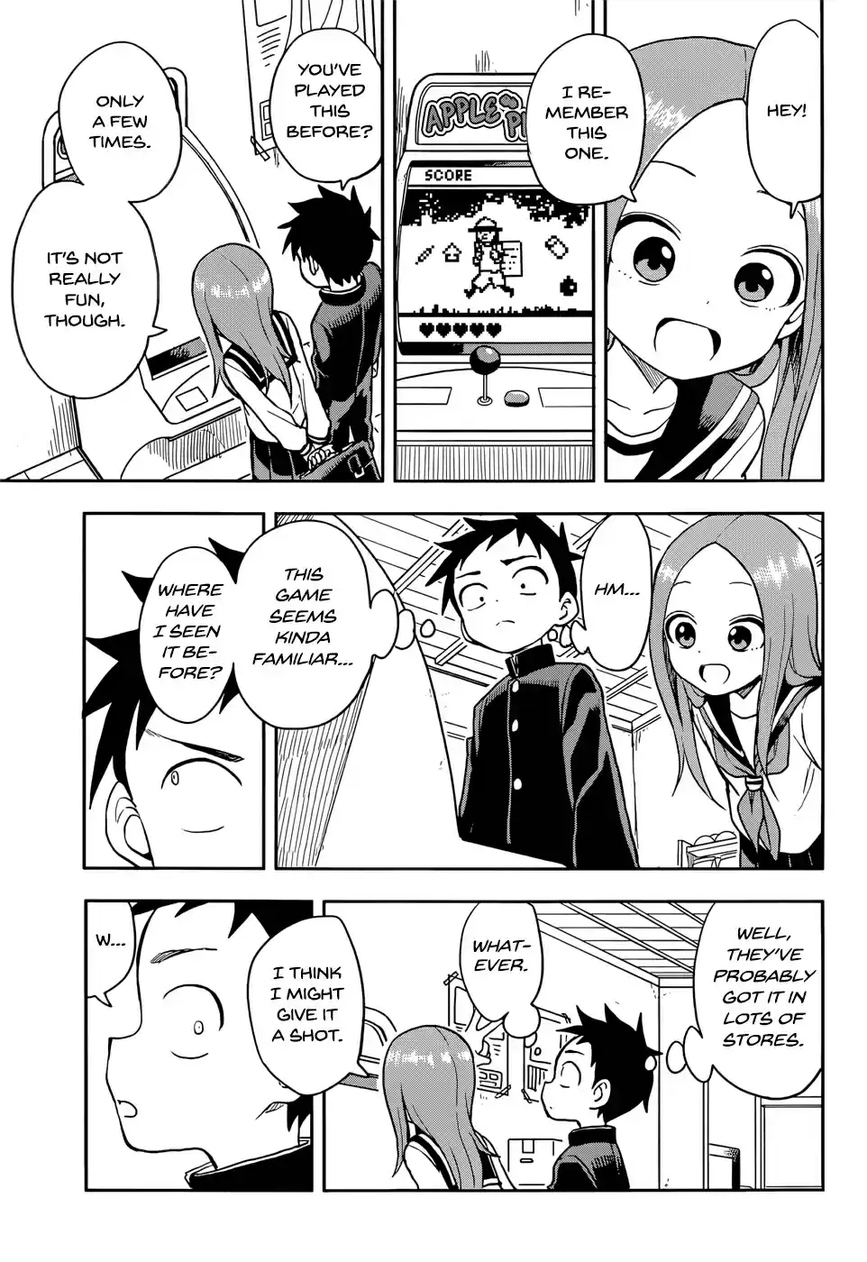 Karakai Jouzu no Takagi san Ch. 131 High Score