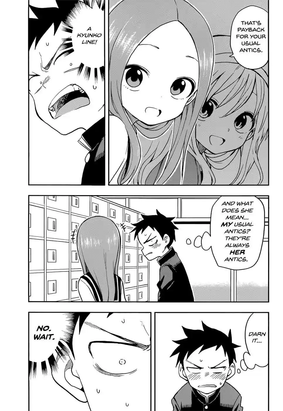 Karakai Jouzu no Takagi san Ch. 132 Anime Scenes