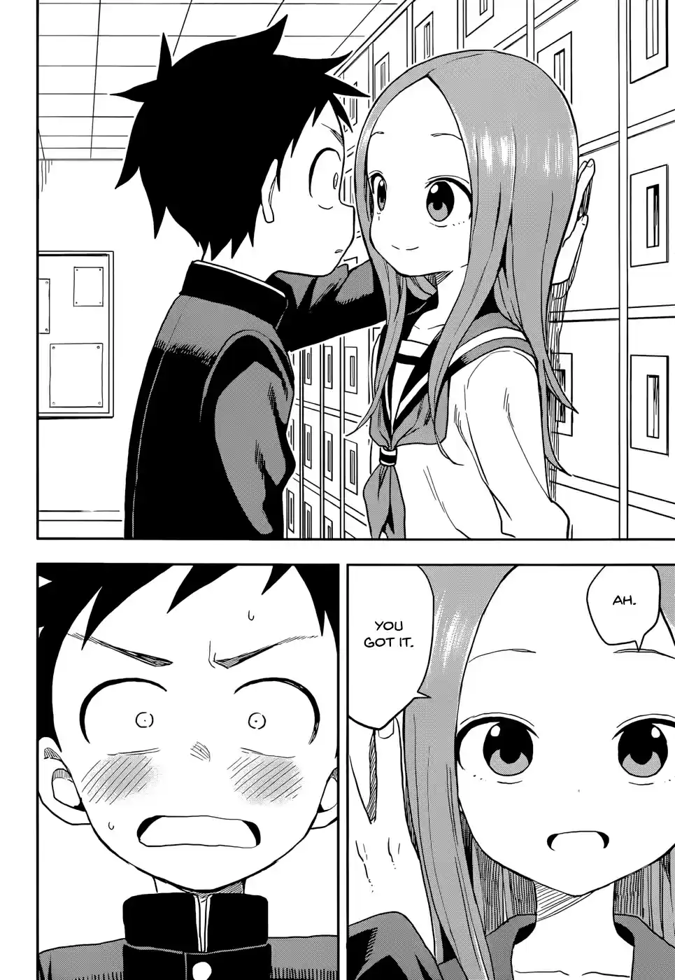 Karakai Jouzu no Takagi san Ch. 132 Anime Scenes