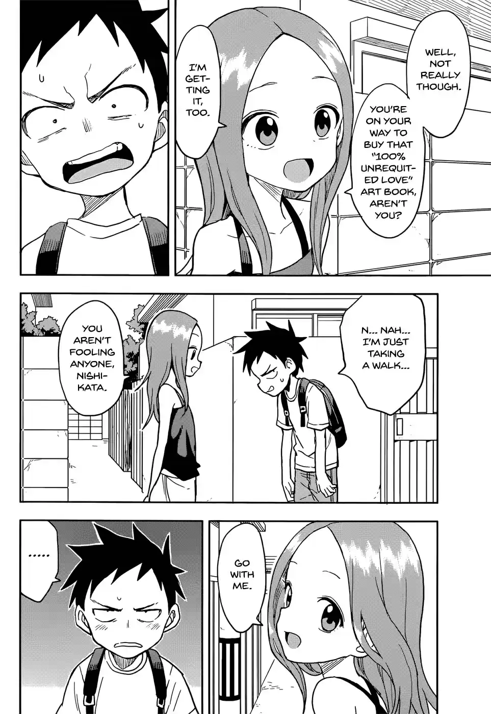 Karakai Jouzu no Takagi san Ch. 133 Kindness