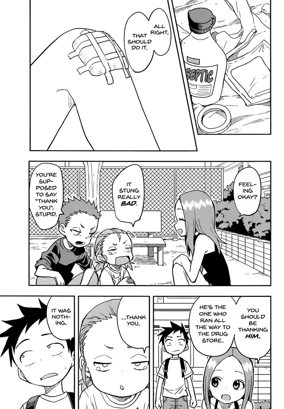 Karakai Jouzu no Takagi san Ch. 133 Kindness
