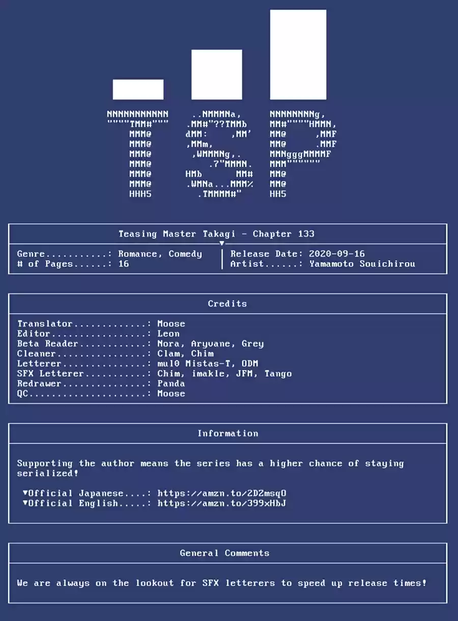 Karakai Jouzu no Takagi san Ch. 133 Kindness