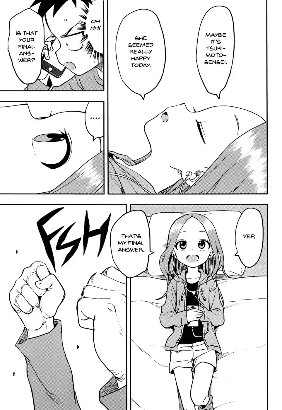 Karakai Jouzu no Takagi san Ch. 134 Marriage